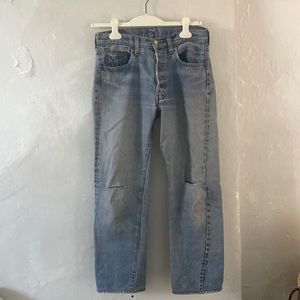 Perfectly worn Levi’s - Vintage 501
